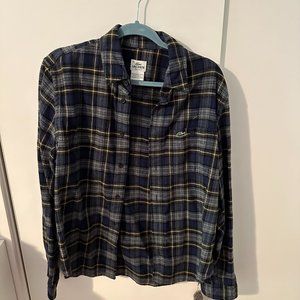 Lacoste Plaid Button Down - Size L